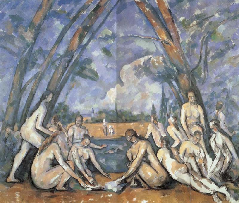 Large Bathers, Paul Cezanne